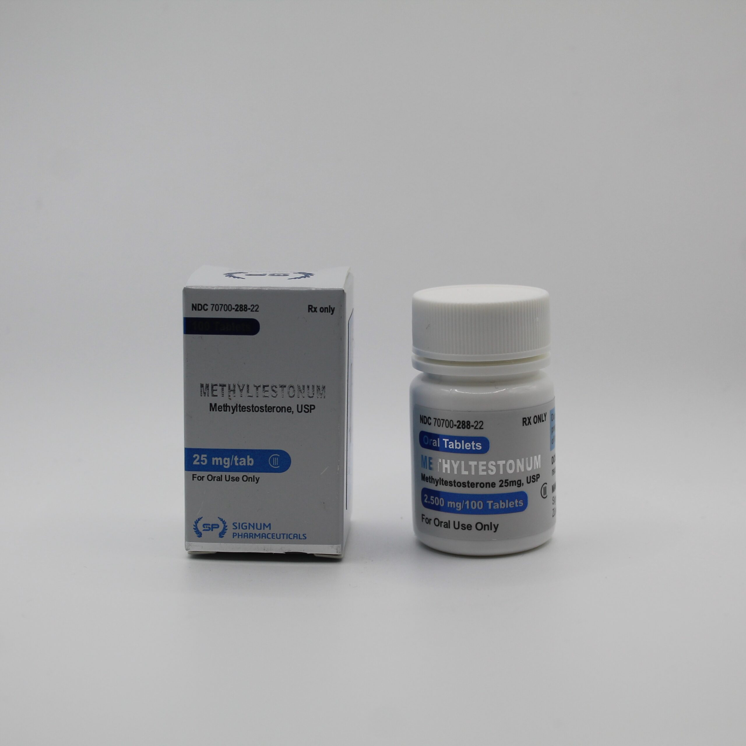 Methyltestosterone 25mg Signum Pharmaceuticals