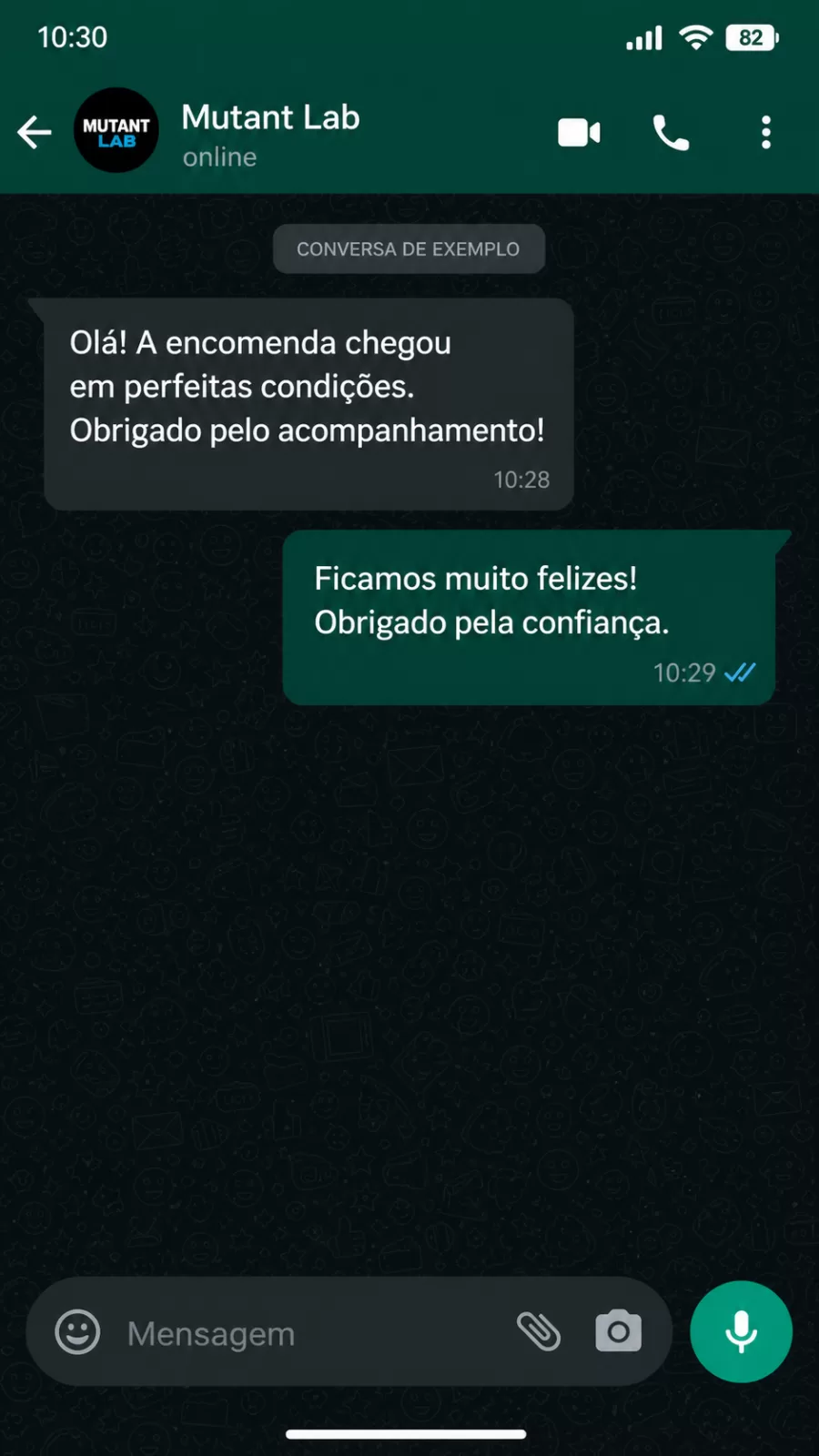 Encomenda recebida no Porto